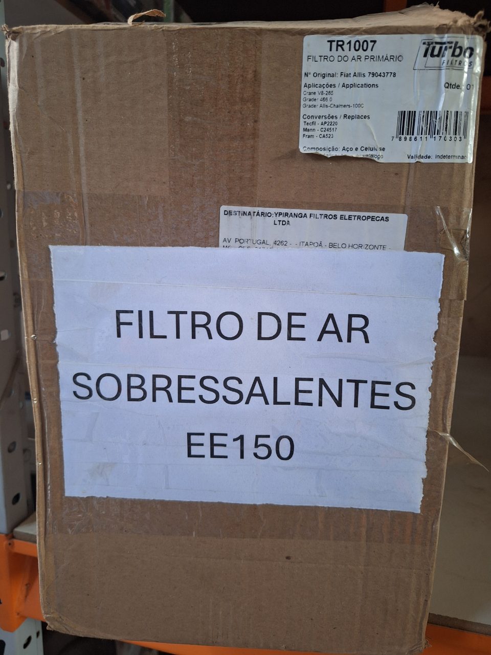 FILTRO DE AR PRIMÁRIO TR1007