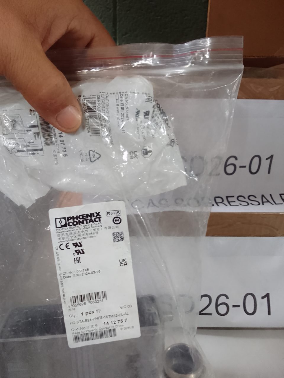 CARCAÇA PARA CONECTOR INDUSTRIAL HEAVYCON B24 M32