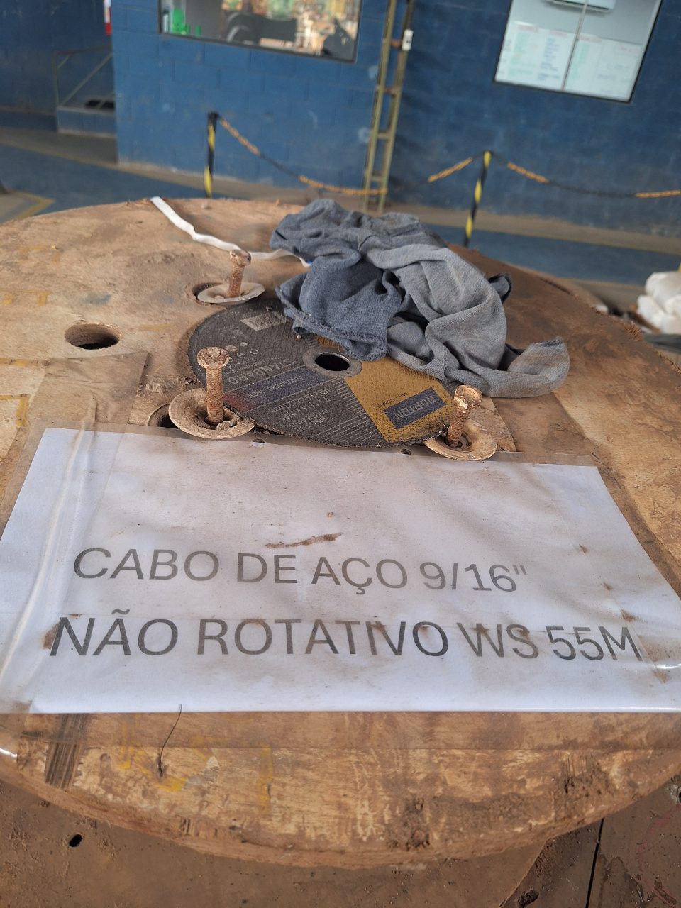 CABO DE AÇO NÃO ROTATIVO WS 9/16"