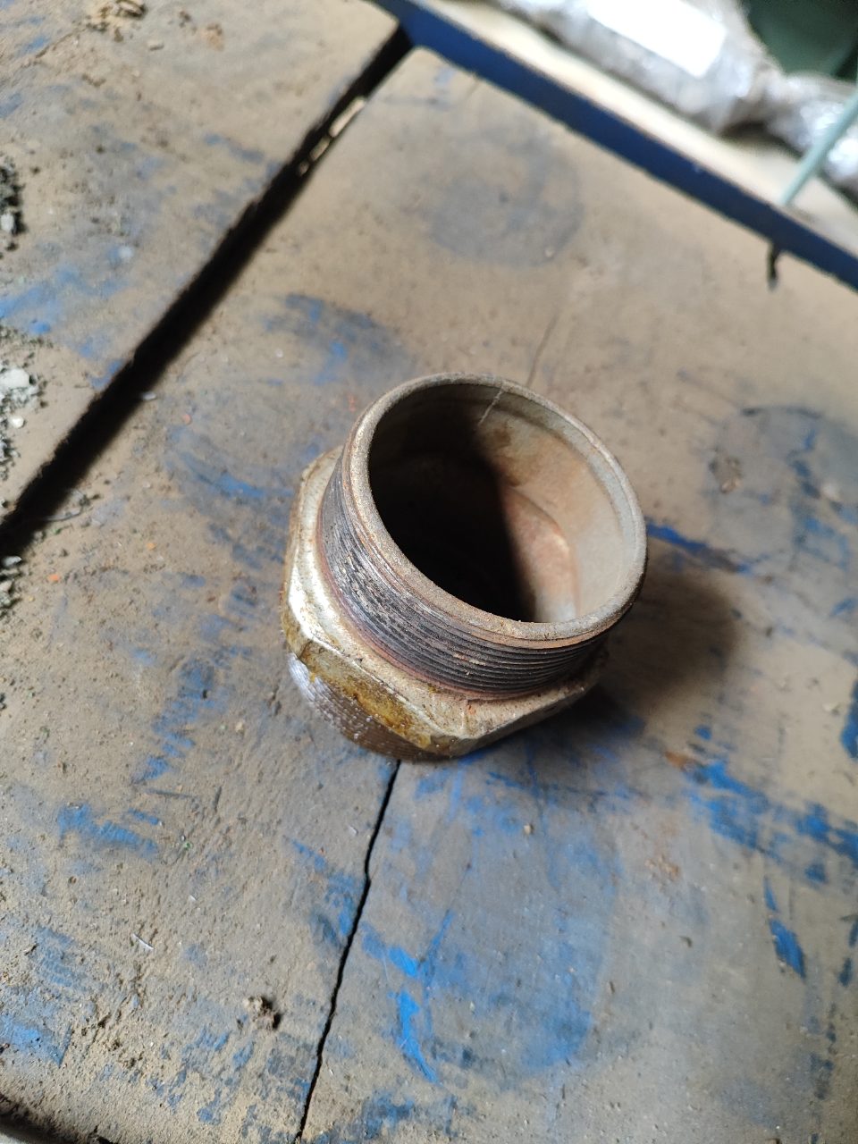 NIPLE SEXTAVADO FERRO GALVANIZADO 2"