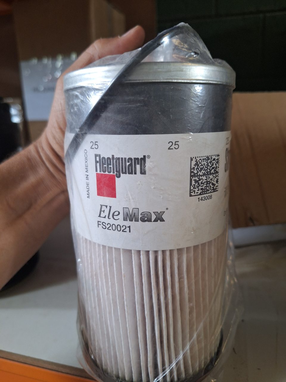 ELEMENTO FILTRANTE COMBUSTÍVEL SEPARADOR FLEETGUARD FS20021