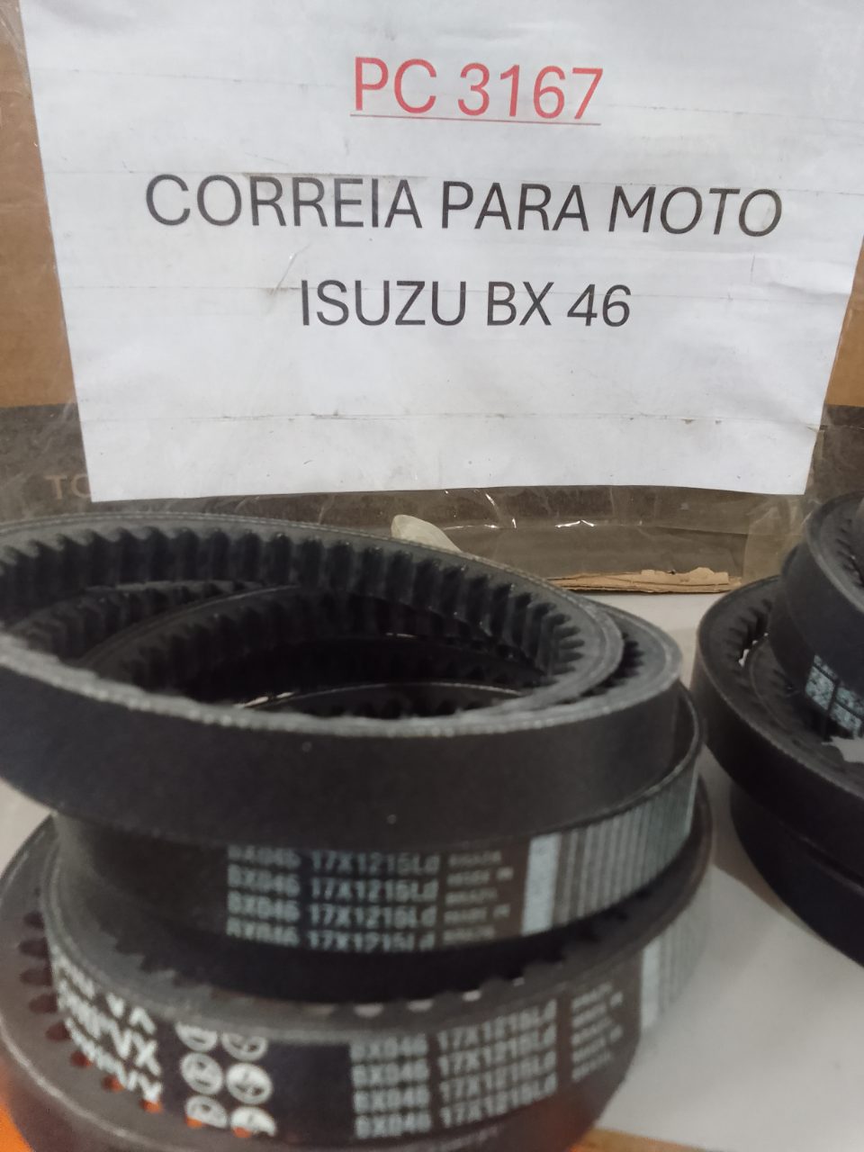 CORREIA EM V DENTADA BX-46