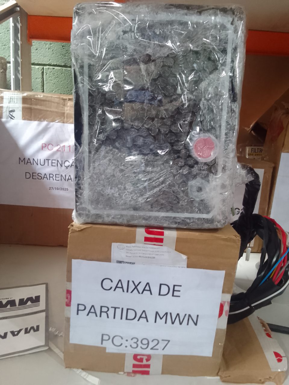 CAIXA DE PARTIDA PARA MOTOR DIESEL