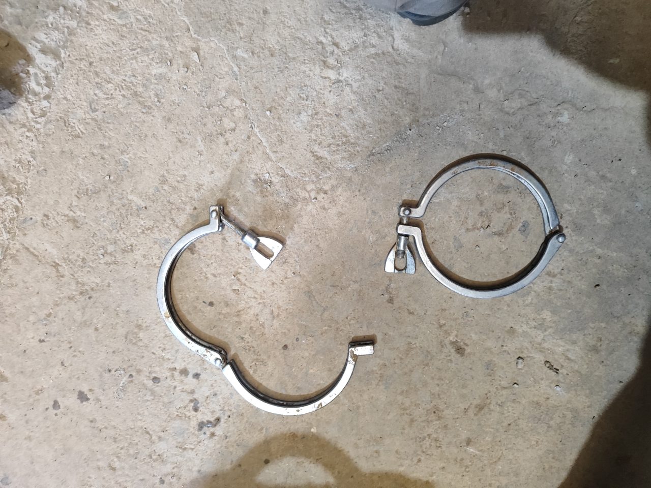 ABRAÇADEIRA SANITÁRIA TRI-CLAMP AÇO INOX