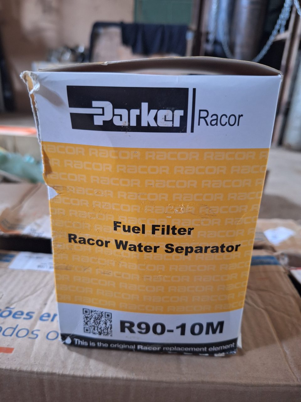 FILTRO COMBUSTIVEL SEPARADOR DE AGUA RACOR PARKER R90-10M
