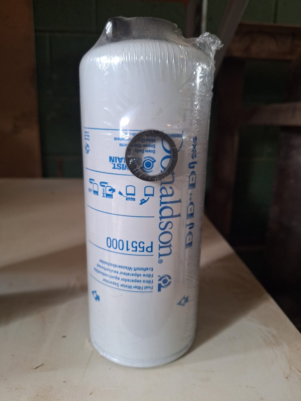 FILTRO SEPARADOR ÁGUA COMBUSTÍVEL DONALDSON P551000