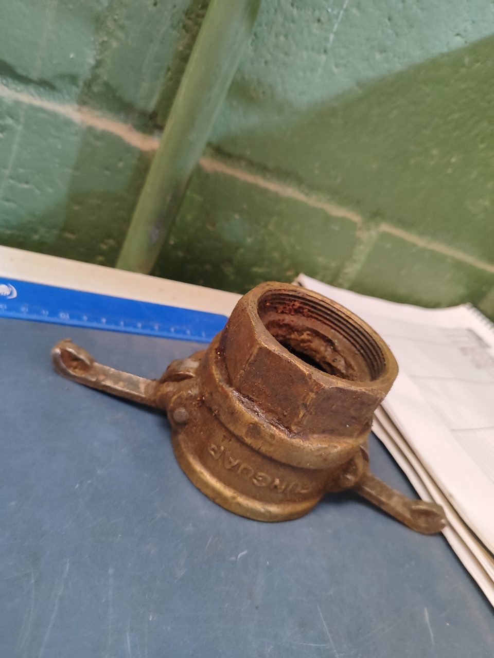 ENGATE RÁPIDO CAMLOCK TIPO D LATÃO