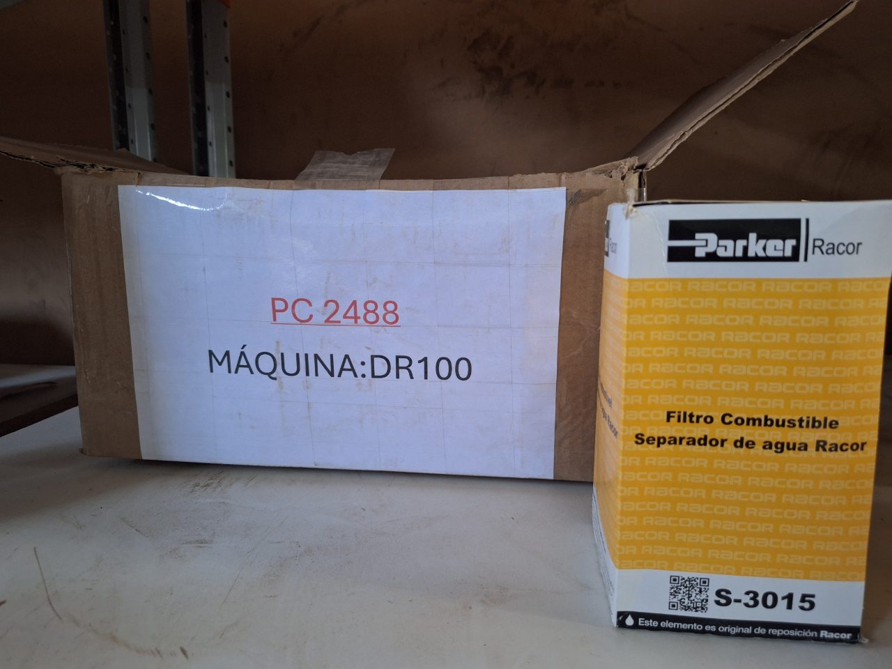 FILTRO COMBUSTÍVEL SEPARADOR DE ÁGUA RACOR S-3015
